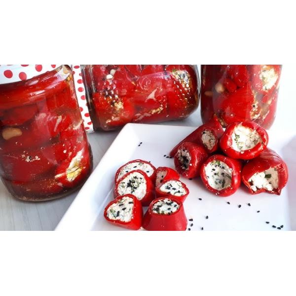 Kırmızı Jalapeno Dolguluk Biber Turşusu